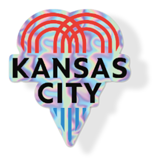 Holographic Kansas City Sticker