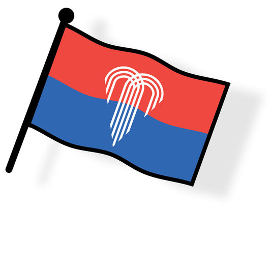 KC Flag Sticker