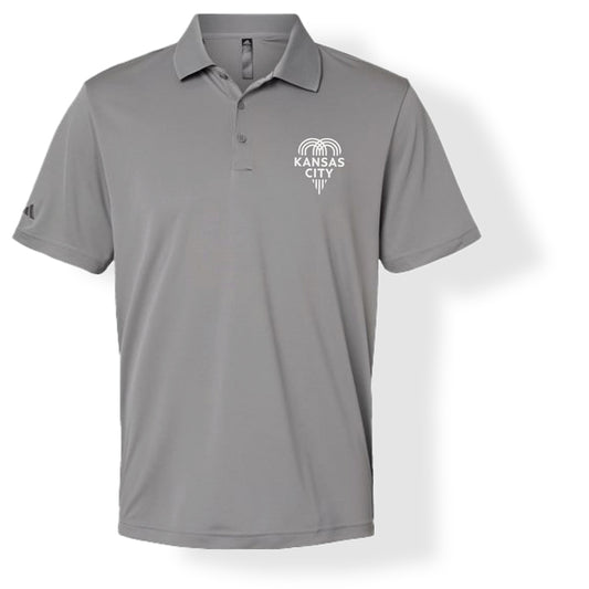 KC Grey Performance Polo