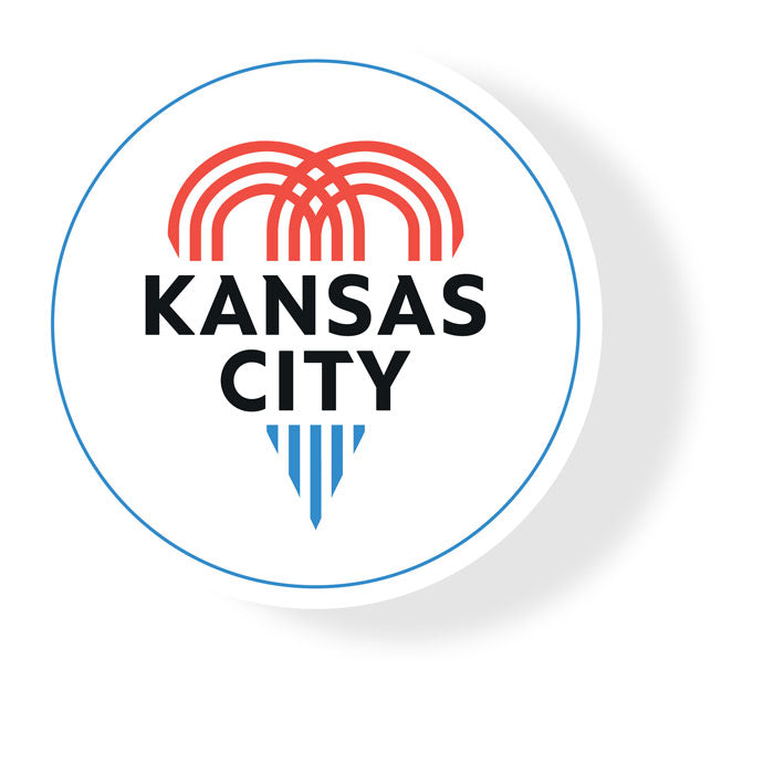 Round Kansas City Sticker
