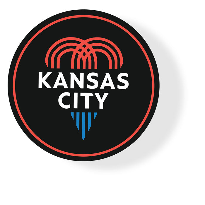 Round Kansas City Sticker – KC Branded Goods